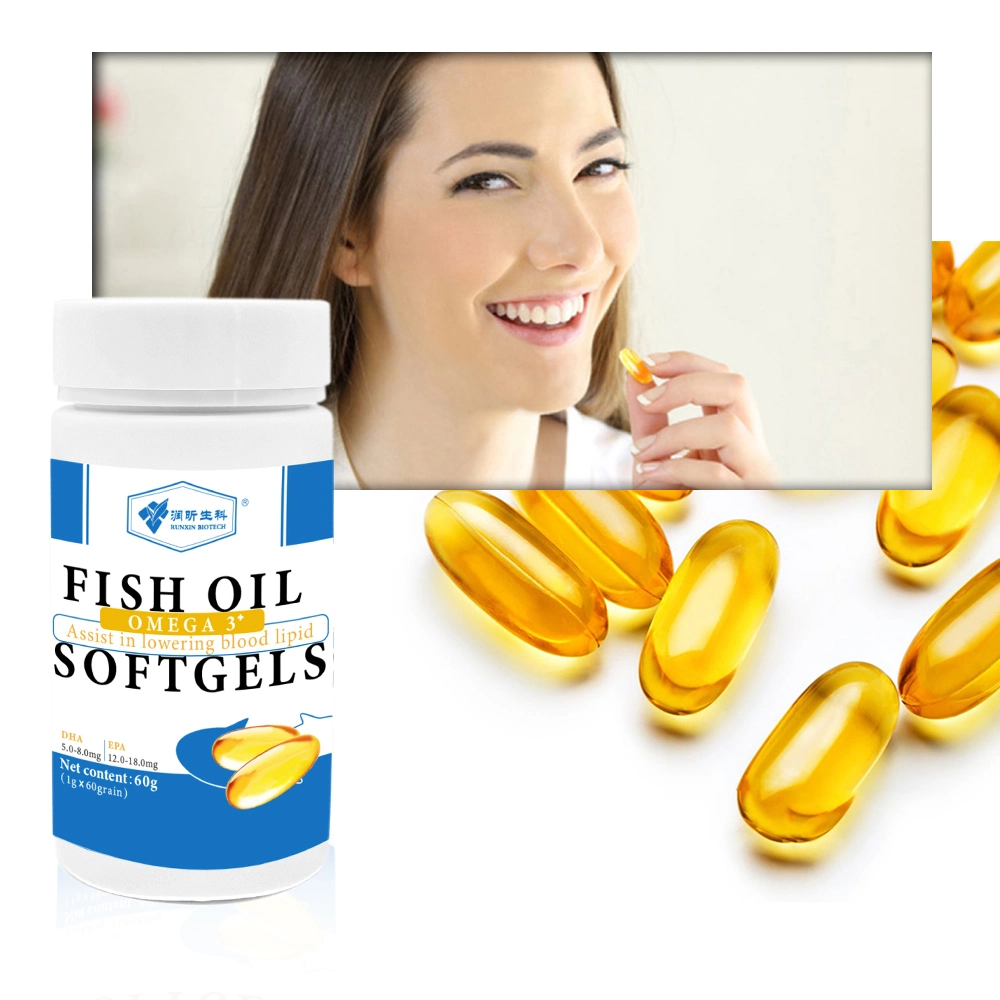 Bulk in Stock Factory Wholesale/Supplier DHA EPA Omega-3 Fish Oil Softgel Capsule