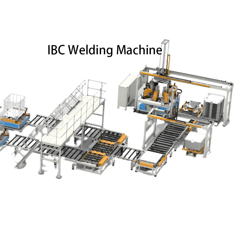 إطار IBC Cage إطار شبكي أنبوبي آلة اللحام التلقائي