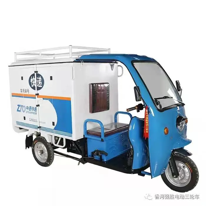 3 Wheeler Electric Express Cargo Delivery Tricycle Tuk Tuk Rickshaw Motorbike