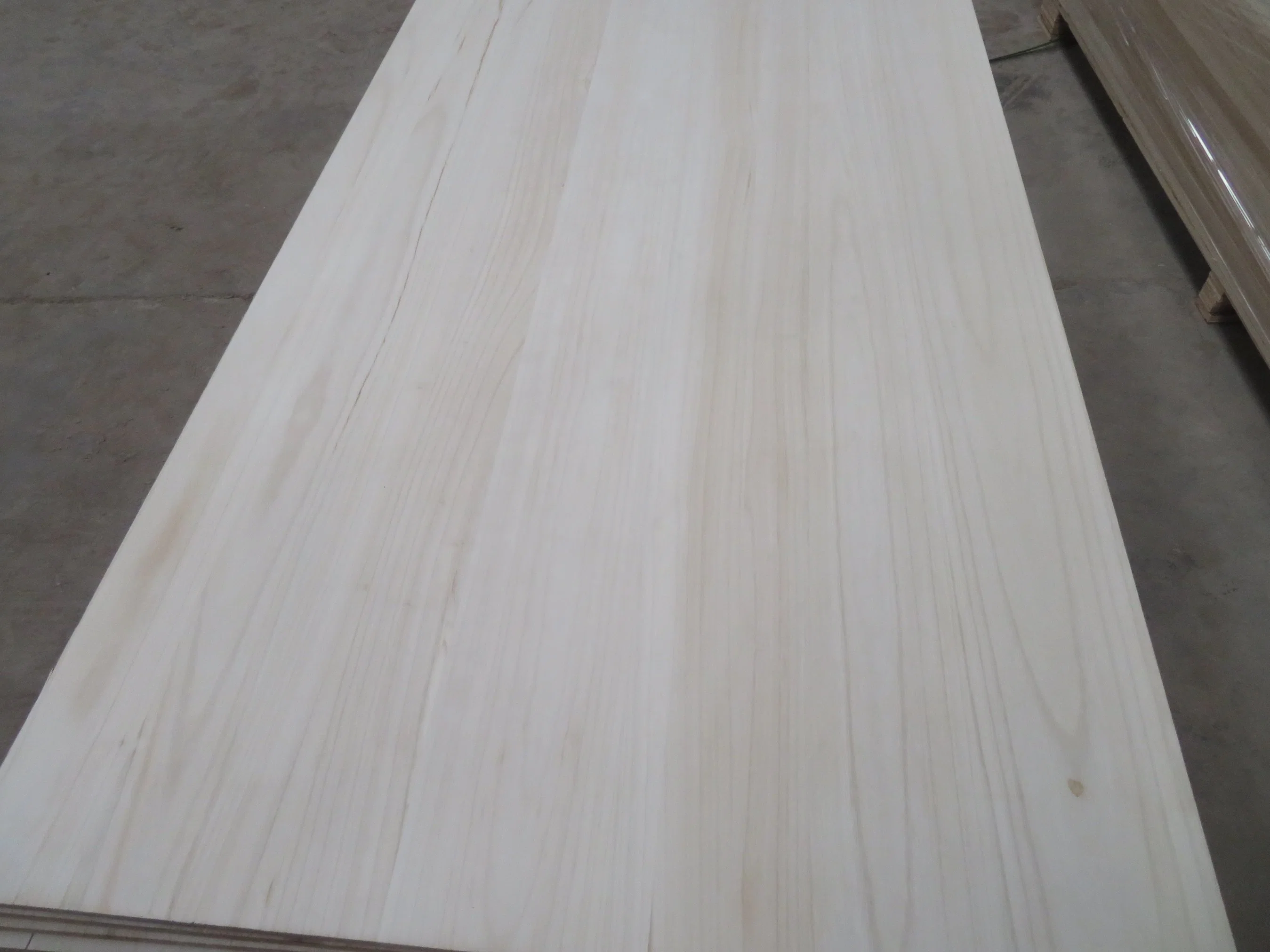 Kiln Dry Paulownia Wood Edge Glued Board Furniture Board