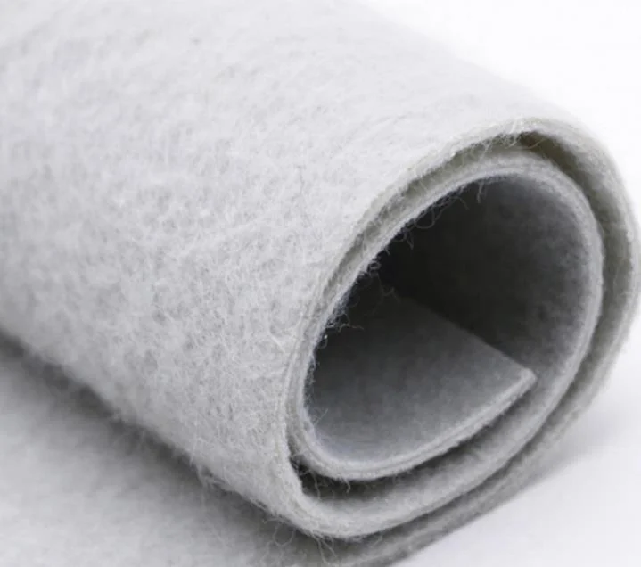 PP Pet Non Woven Short Fiber Geotextile for Environmental Protection