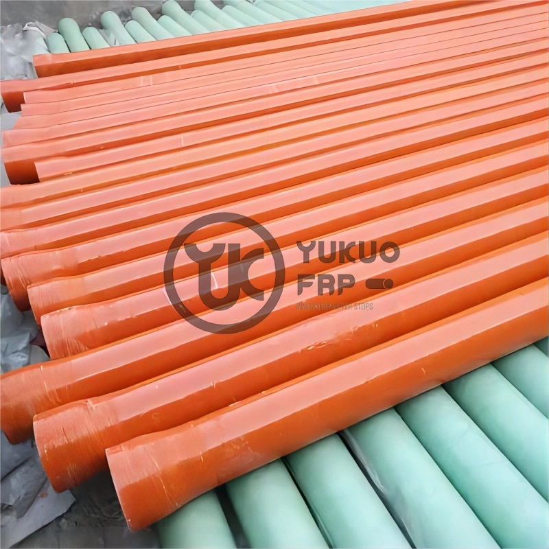 Low Price FRP/GRP/Fiberglass Reinforced Plastic Pipe