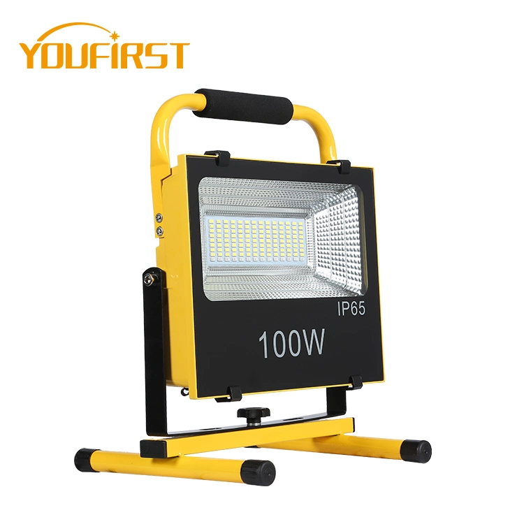 High quality/High cost performance  IP65 Rechargeable 10W Battery Powered Portable LED Rechargeable Flood Lights