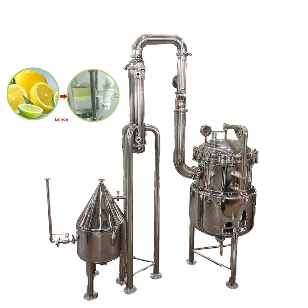 L'énergie verte de la machinerie agricole de l'équipement de distillation d'huile essentielle de THC