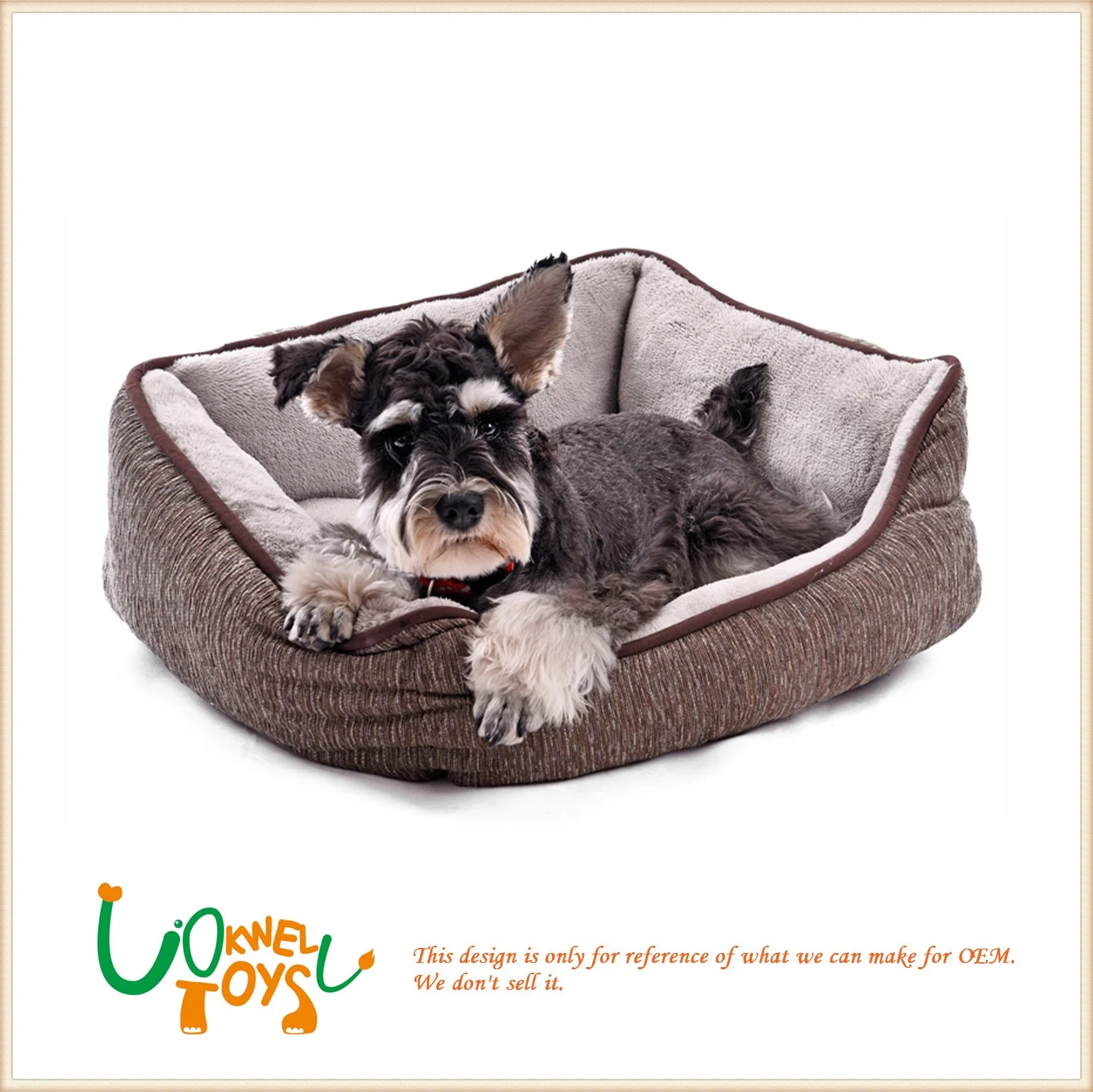 Suministros para mascotas cama de perro Plush Dog Sofá cama de perro Kennel