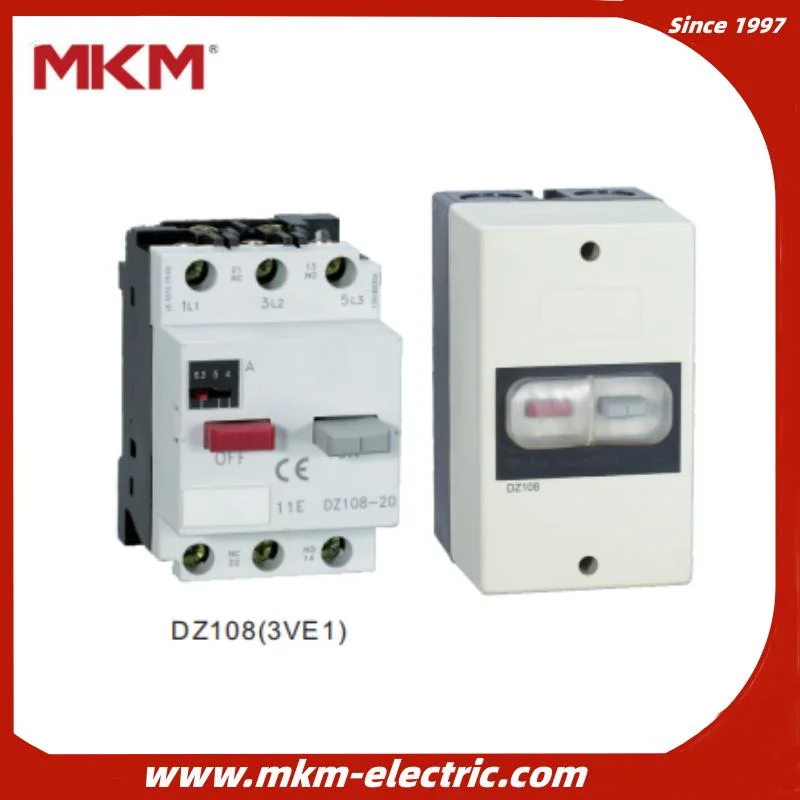Disyuntor de protección de motores eléctricos serie Dz108