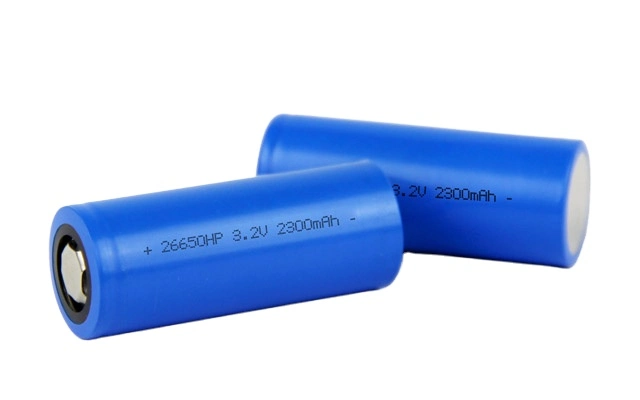 Rechargeable 26650 3.2V 3000mAh/3200mAh LiFePO4 Batteries for Power Supply