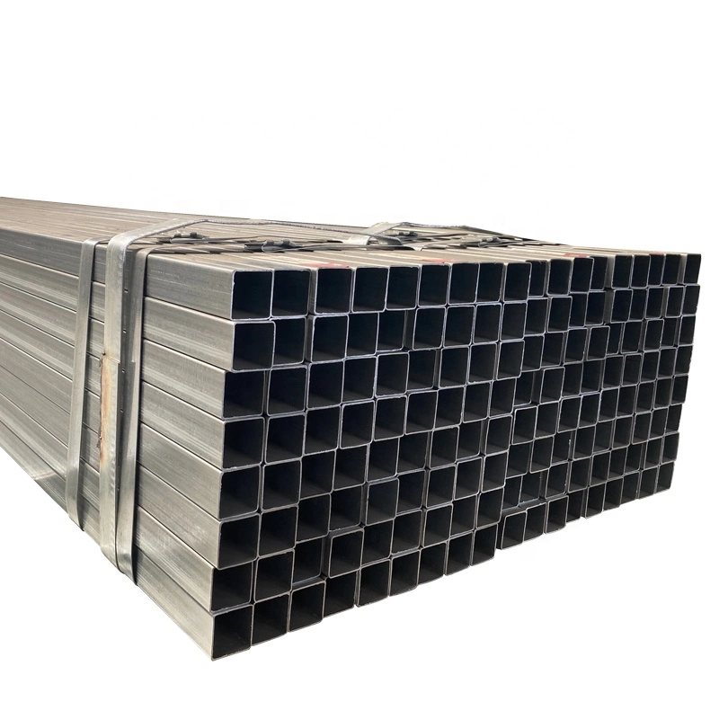 Square Galvanized Steel Tube for Constructions Furniture Pipe