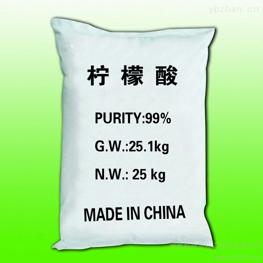 Food Grade Citric Acid Monohydrate/Anhydrous CAS 5949-29-1