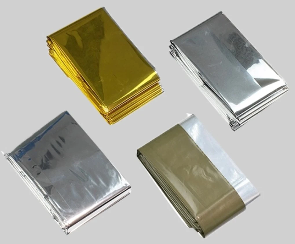 Gold MPET Film as Materials of First Aid Emergency Blanket