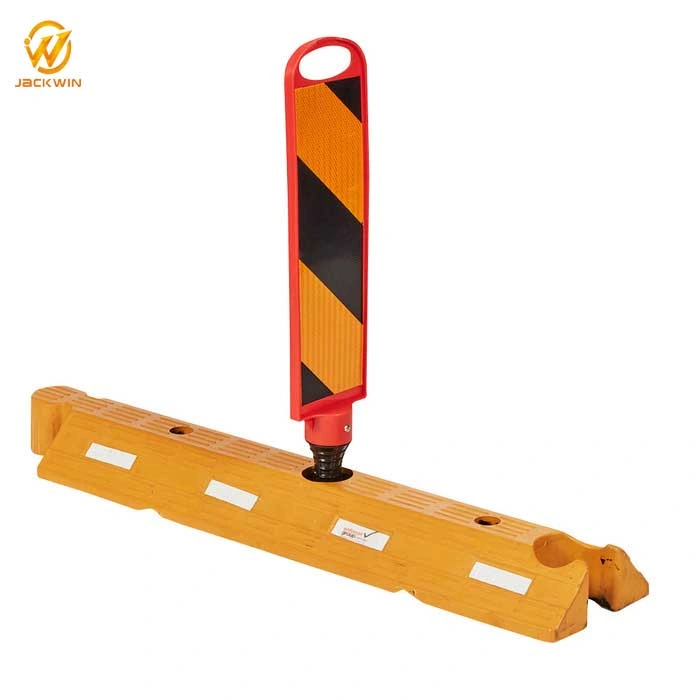 1000*275*85mm Yellow Reflective Lane Separator System