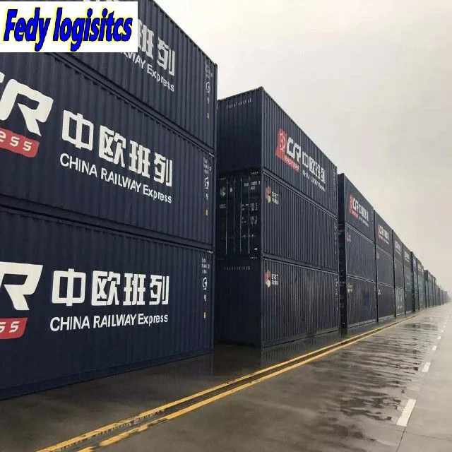 China Shenzhen / Guangzhou to Europe Germany France UK Spain Italy Rail Freight Agent Transport Cargo Truck Railway Shipping