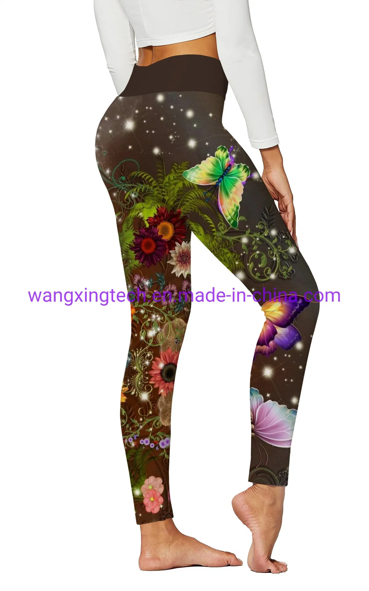 Wholesale/Supplier 2022 New Yoga Clothes Sports Fitness High Waist Hip Leggings Digital Printing Yoga Pants Trousers