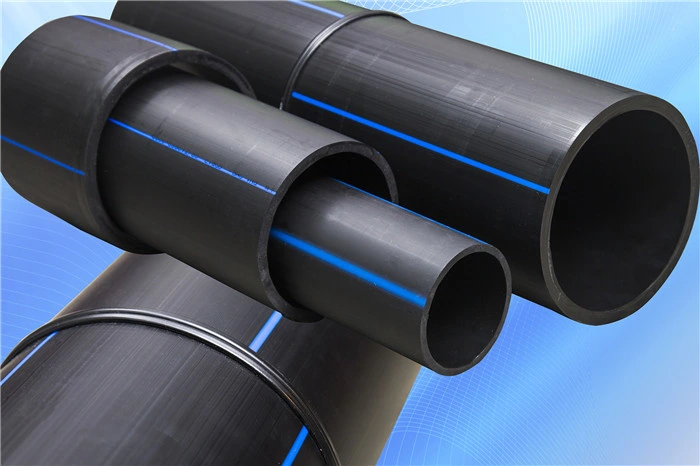 ISO4427 High Pressure Black PE Plastic HDPE Pipe Sizes Chart in Plastic Tubes