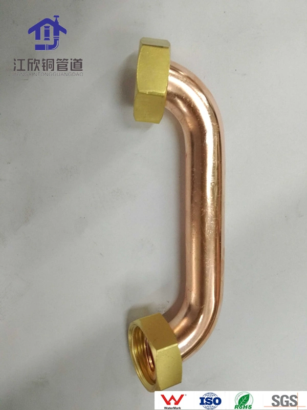 Copper Connection Pipe Refrigeration Machine Fitting