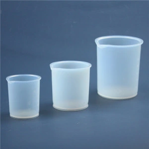 PTFE-Becher mit Messbecher aus PTFE mit Messskala 30 /50/ 100/ 250 /500 Glasinstrument