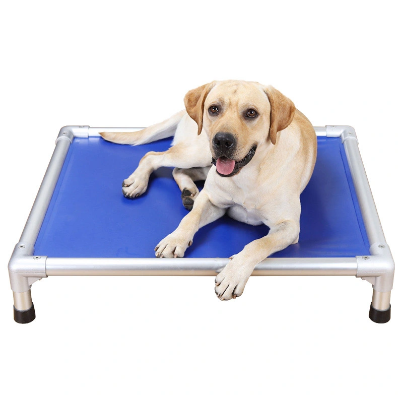 الأساسيات التبريد المرتفع سرير الحيوانات الأليفة سرير الحيوانات الأليفة الكلب أريكة الألومنيوم سرير الكلب السبائكي