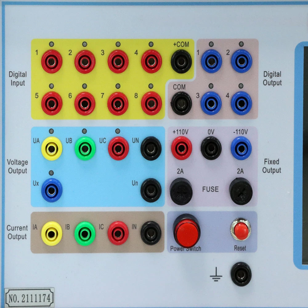 Mikrocomputer Relais Schutz Instrument Dreiphasiger Elektrischer Schutz Kalibrator