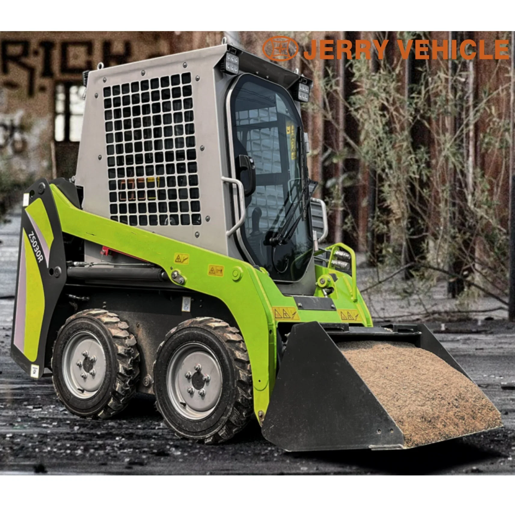 Jerry Vehicle Multi-Functional Crawler Loader Tracked Skid Steer Loader