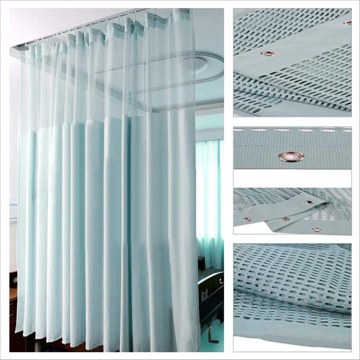 Ifr High Warp Density Polyester Hospital Cubicle Curtain Fabric