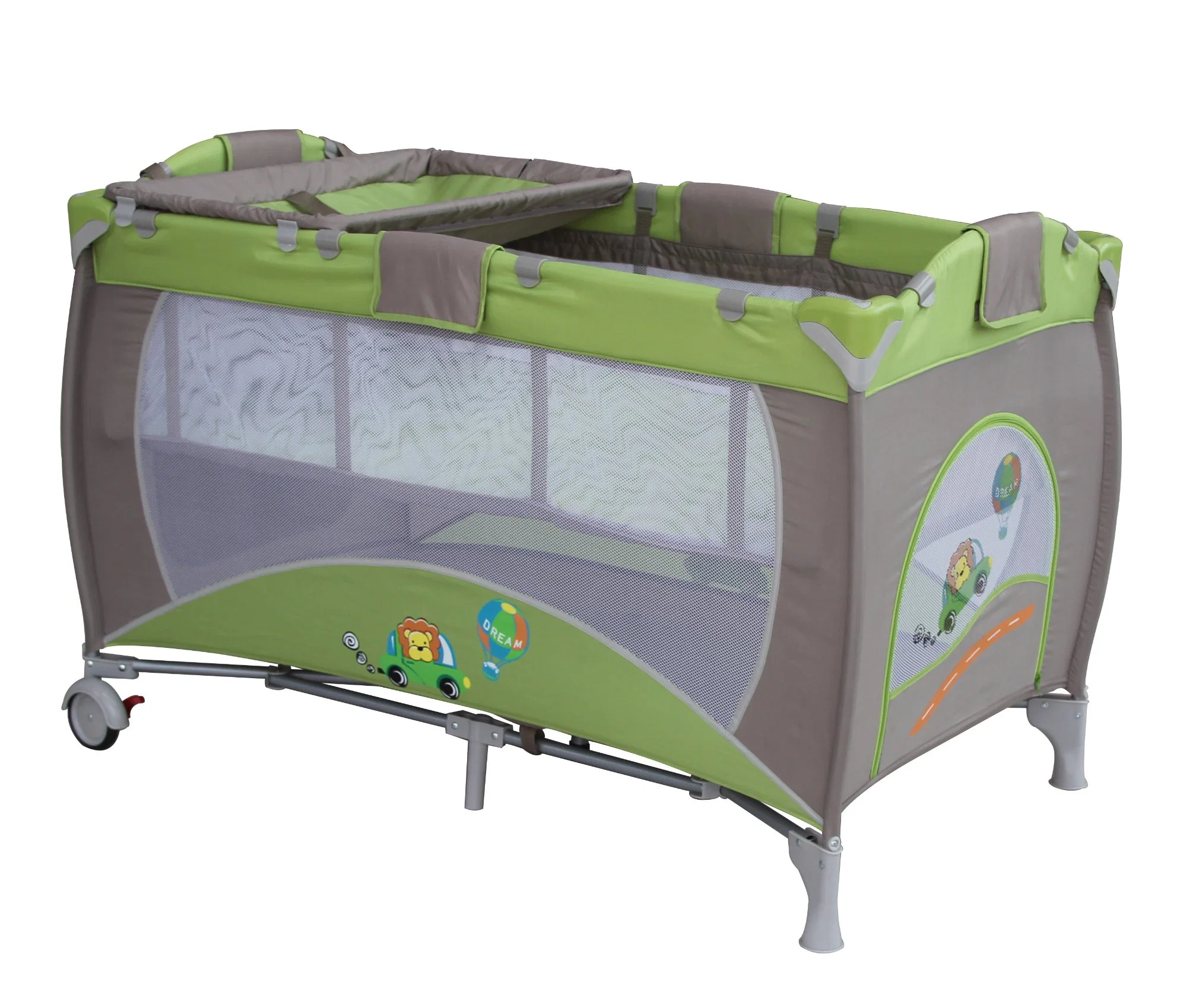 European Standard En716 Luxury Baby Playpen, Portable and Secure Folding Playpen