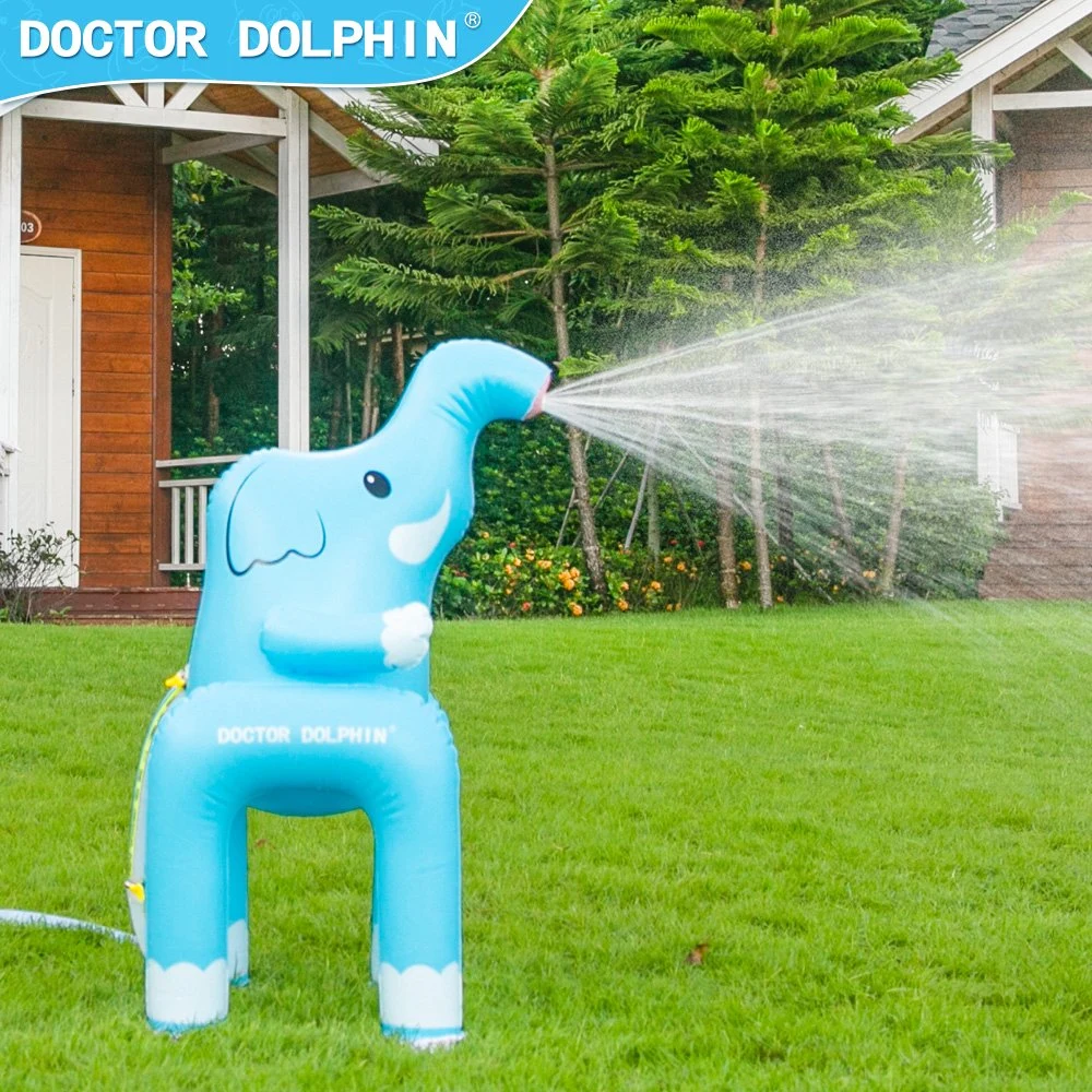Mini Inflatable Elephant Sprinkler Water Sprinkler Outdoor Water Toys for Toddlers Outdoor Elephant Sprinkler Toys