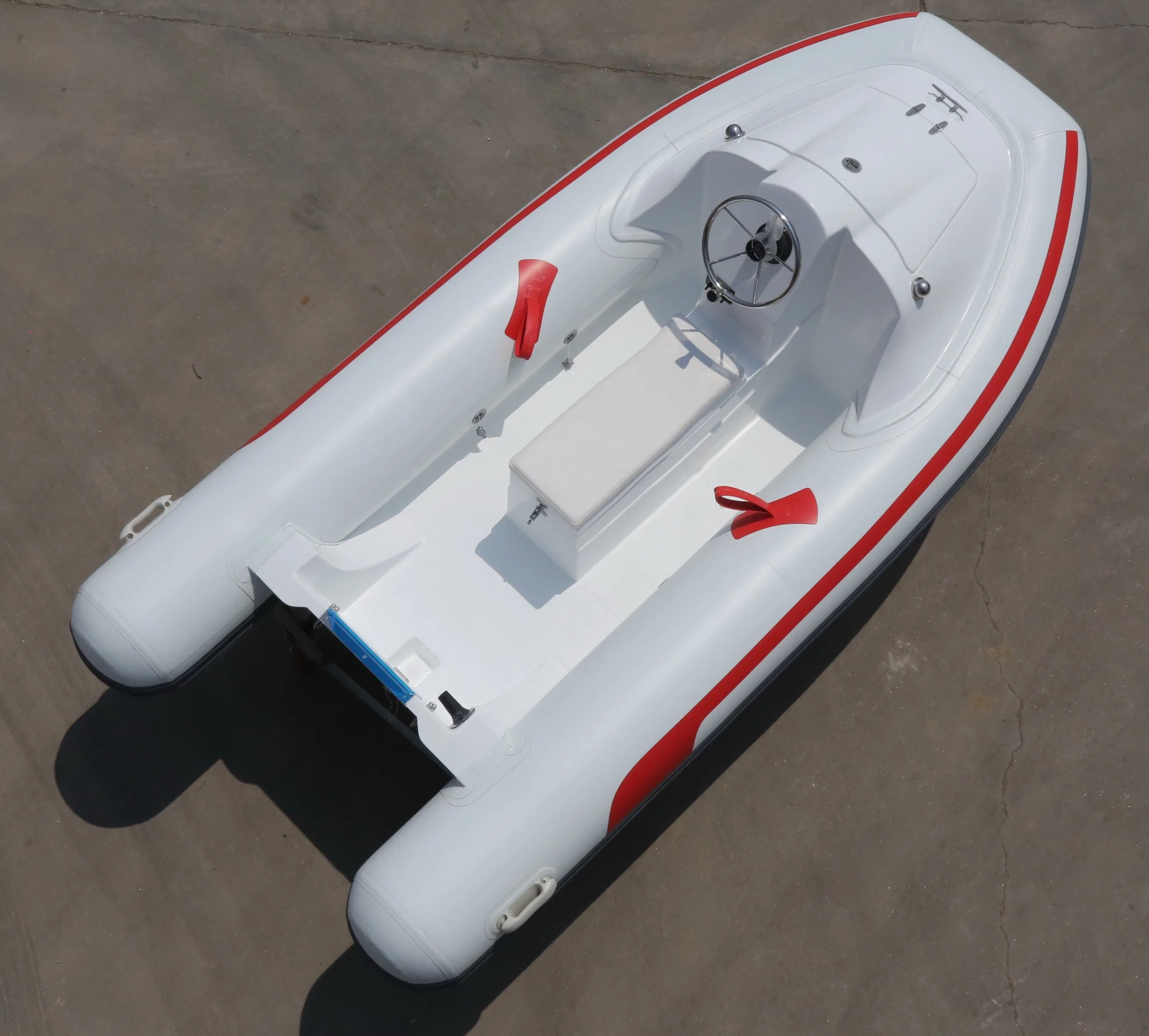New Model French Orca Hypalon Material 3.6m Length Fiberglass Hull Rib Boats with CE Certificate
