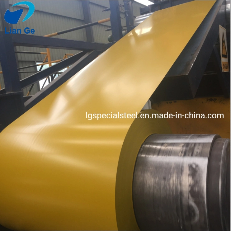 Dx51d DC01 SPCC SGCC Cold Rolled PPGL PPGI Gi Gl Hot Dipped Galvanized Galvalume Zinc Aluminum PVDF PE Color Coated Prepainted Metal Roofing Steel Sheet Coil