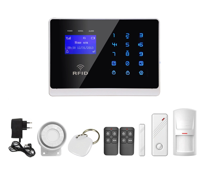 Hot Selling Multi-Language Wolf Guard GSM Alarm System with Voice, APP Control