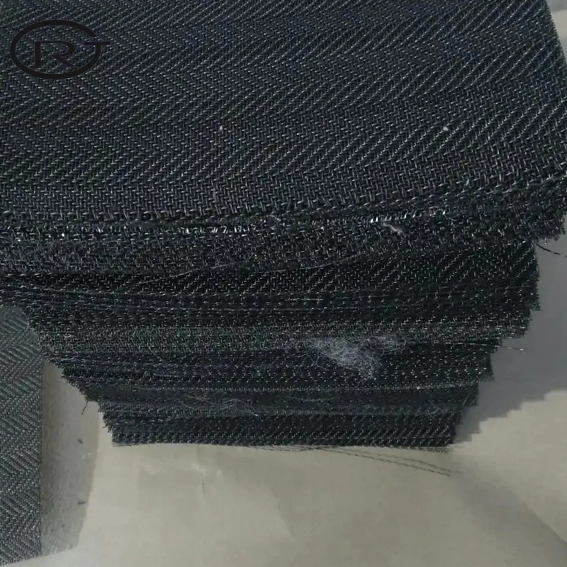 Low Carbon Mild Steel Iron Black Wire Cloth for Filter Screen Mesh