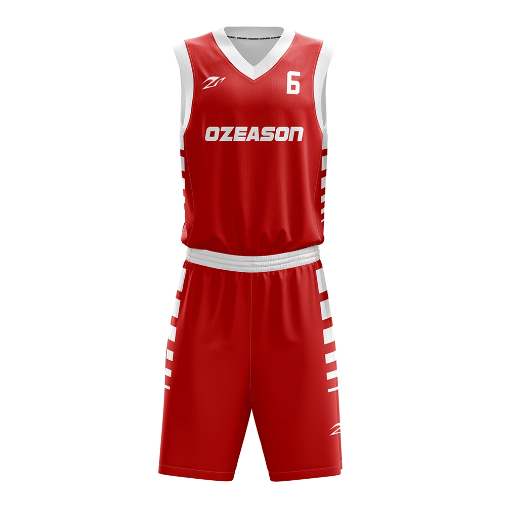 Customize Youth Basketball Jersey Reversible Mesh Basketball Team Practice Uniform Sets