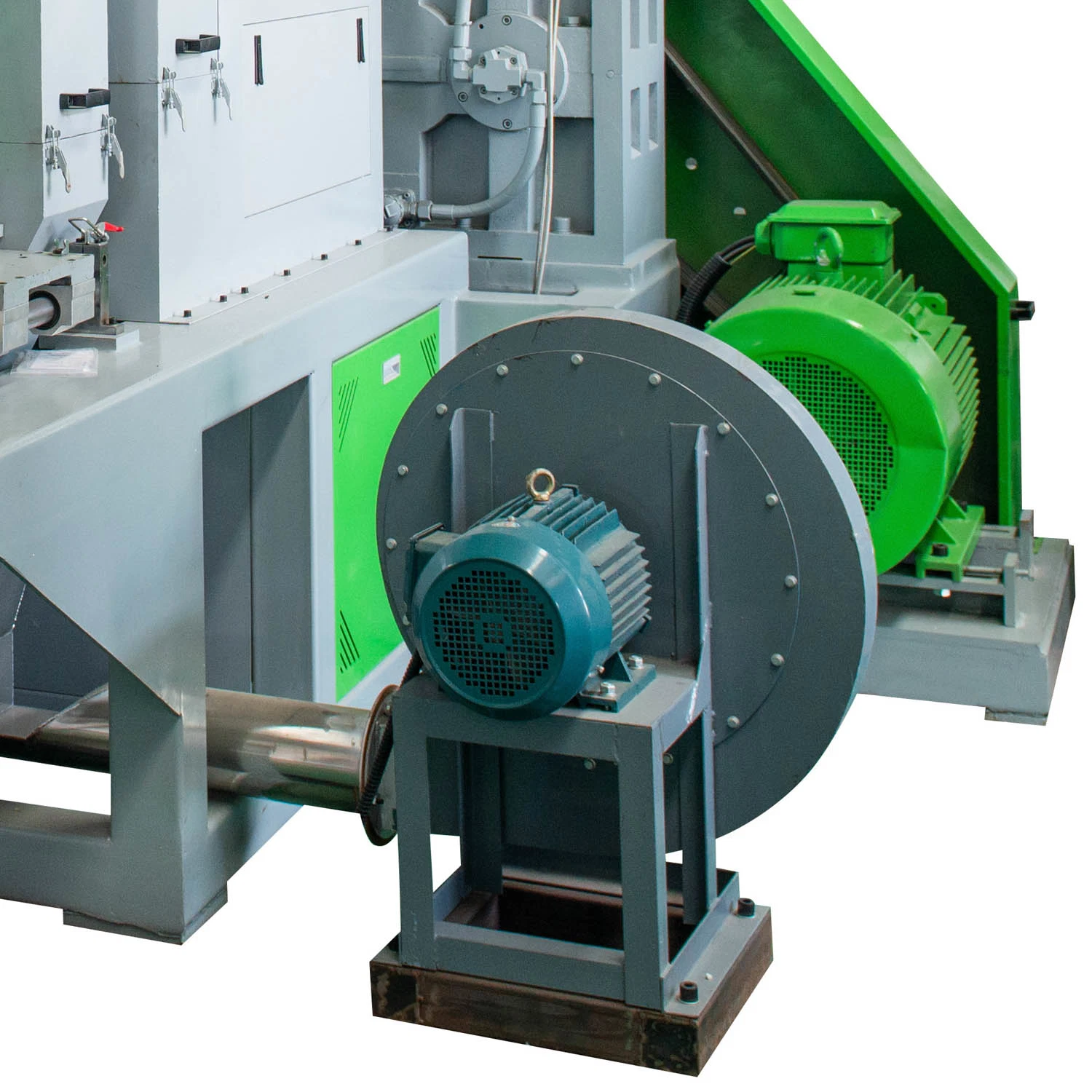 Side Force Feeder Plastic PE PP Granulating Production Line