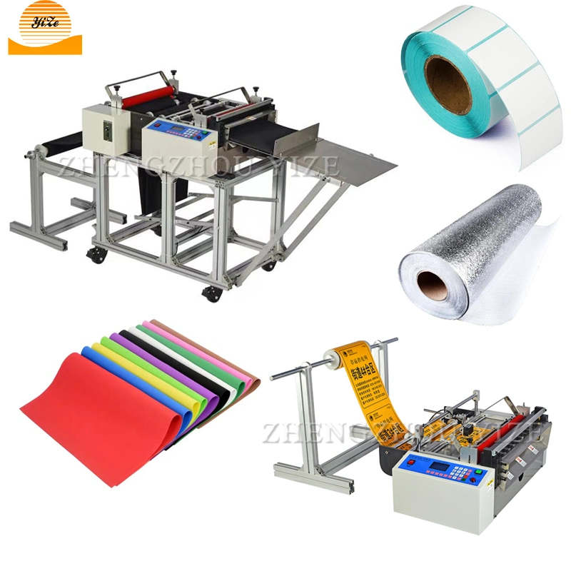 CNC Filter Cloth Canvas PVC Thermal Paper Roll Cutter Machine Automatic Non Woven Fabric PVC Roll to Sheet Cutting Machine