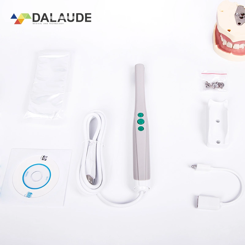 Portátil USB Dentária Endoscrope Dalaude Câmara USB Intraoral PC/Conexão de telemóvel