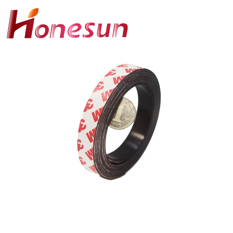 Flexible Test Strip Isotropic Rubber Magnet on Hot Sale with Coating PVC or Adhesive Paper