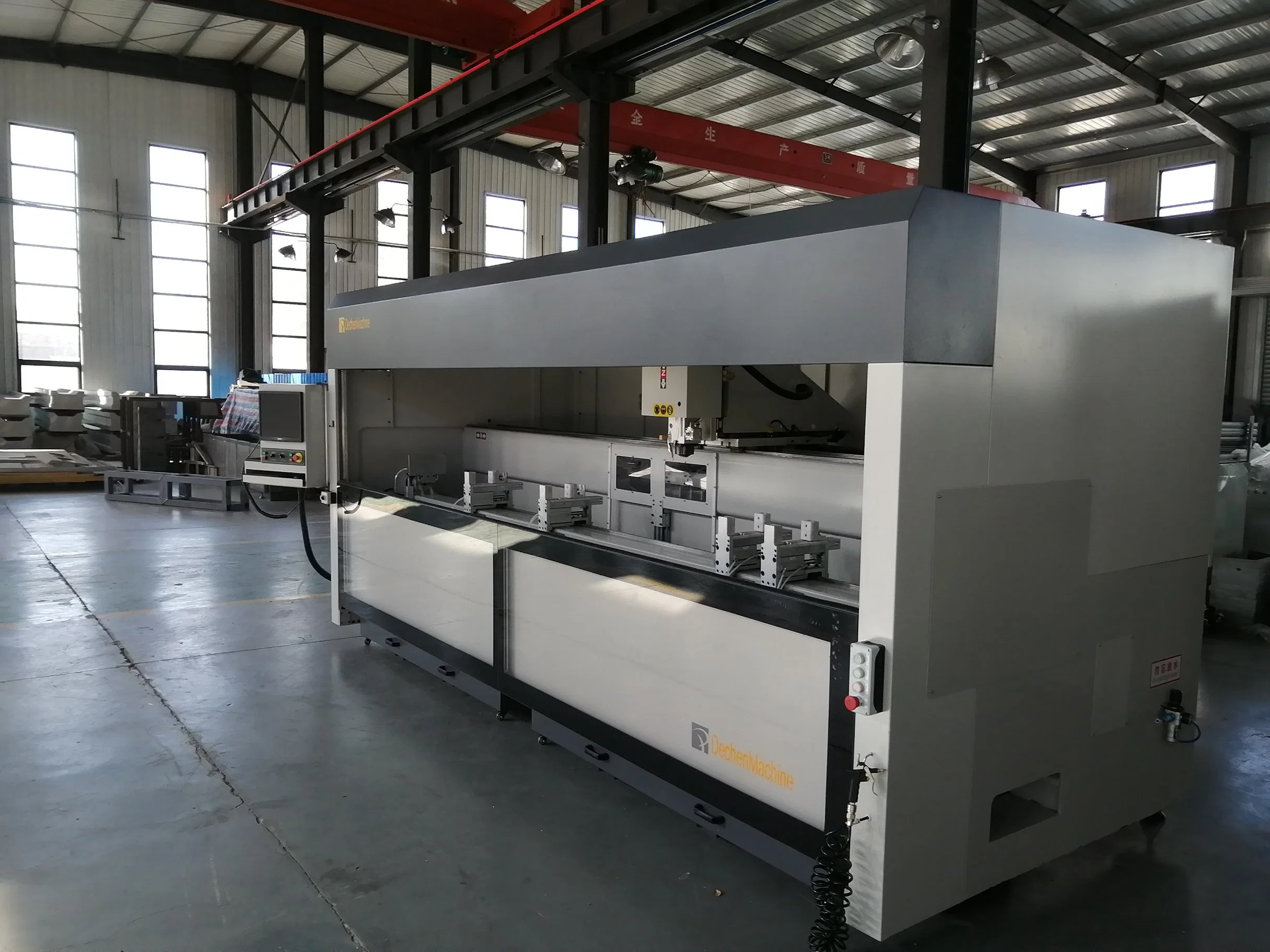 Window Manufacturing Machines CNC Drilling and Milling Machine for Processing Round Holes, Slots, Keyhole of Aluminum Curtain Wall Machine