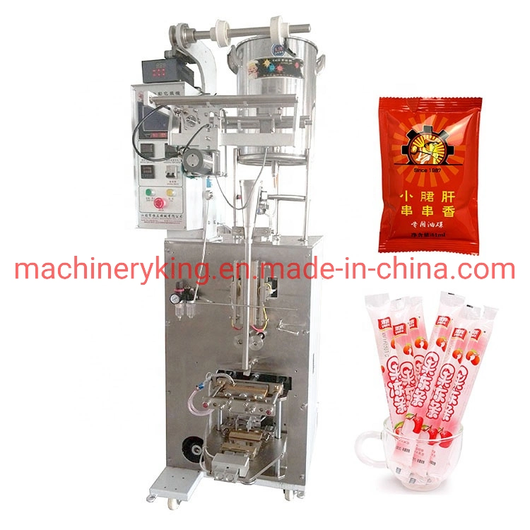 Automatic Sauce / Potato Paste / Oil Sachet Liquid Packing Machine Price