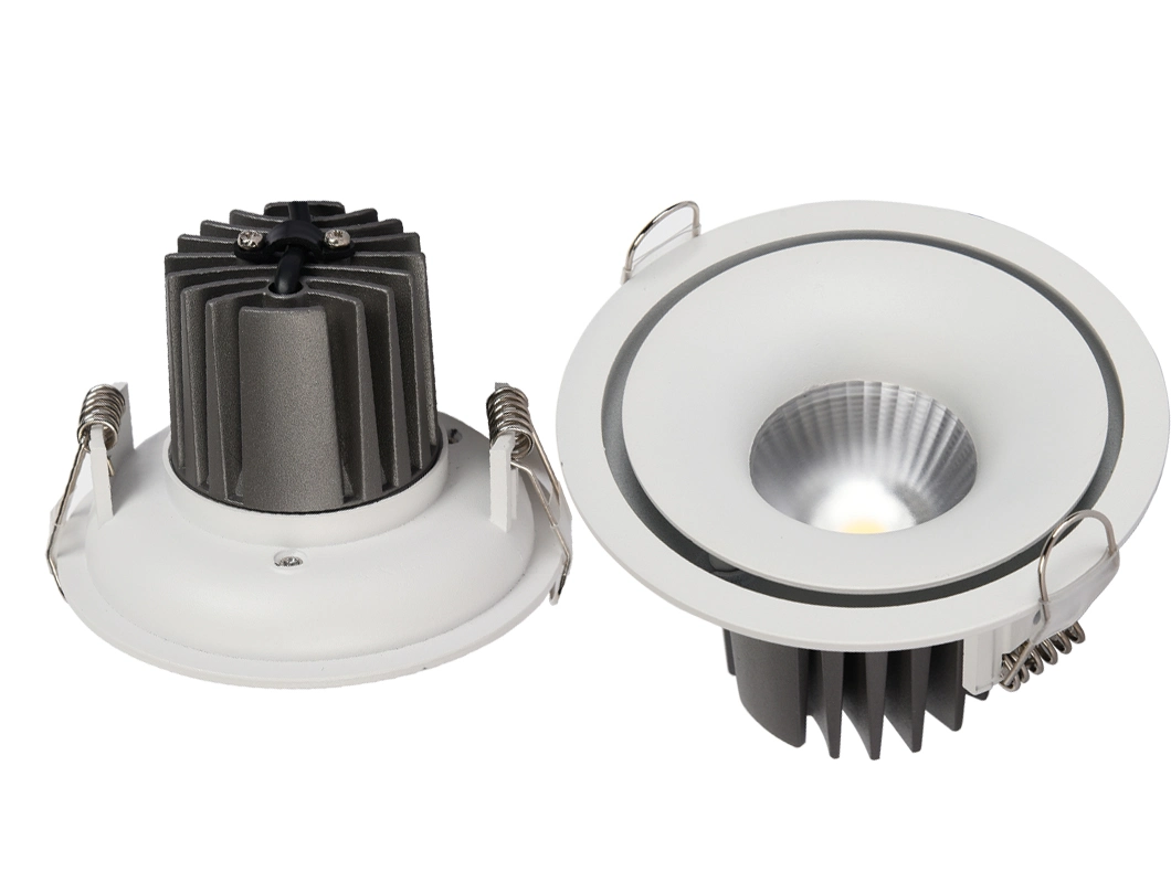 LED Spotlights Indoor Ceiling Switch Control Anti Glare Mini Spotlight 7W 12W COB Ceiling Spot Lighting