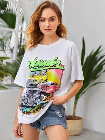 2021 New Style Cheap Factory Source Casual T-Shirt Stock Wholesale/Supplier Clothes Apparel Stock