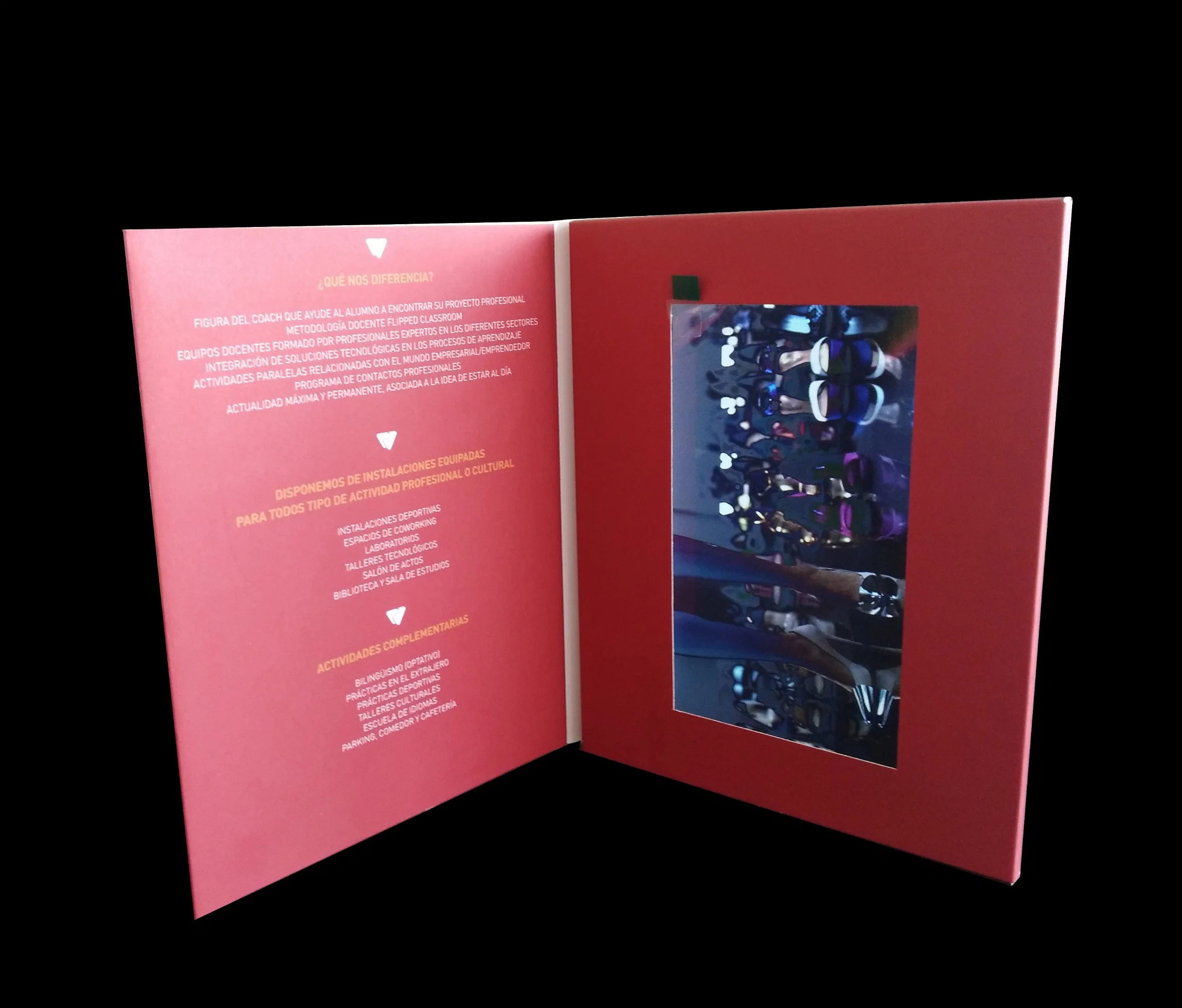 Custom 7inch LCD Screen Video Brochure Printing