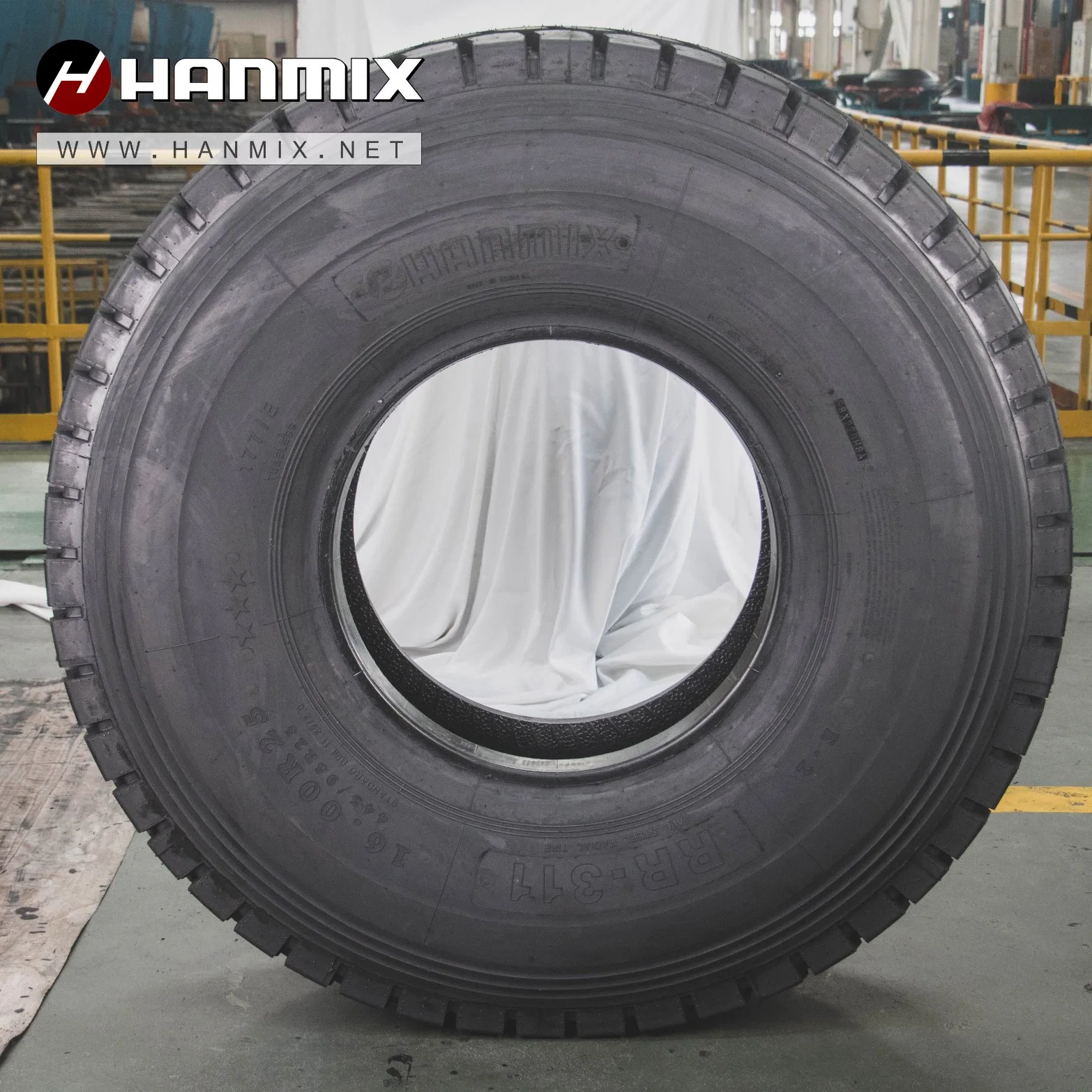Hanbix جميع إطارات OTR الفولاذية E2/L2 16.00r25 14.00r25 14.00R24 خارج الطريق نصف القطرية الإطار SASO