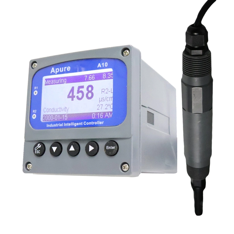 El analizador de agua líquida Conductometer Digital