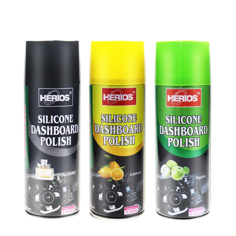 450ml Herios Car Silicone Dashboard Polish Wax Spray