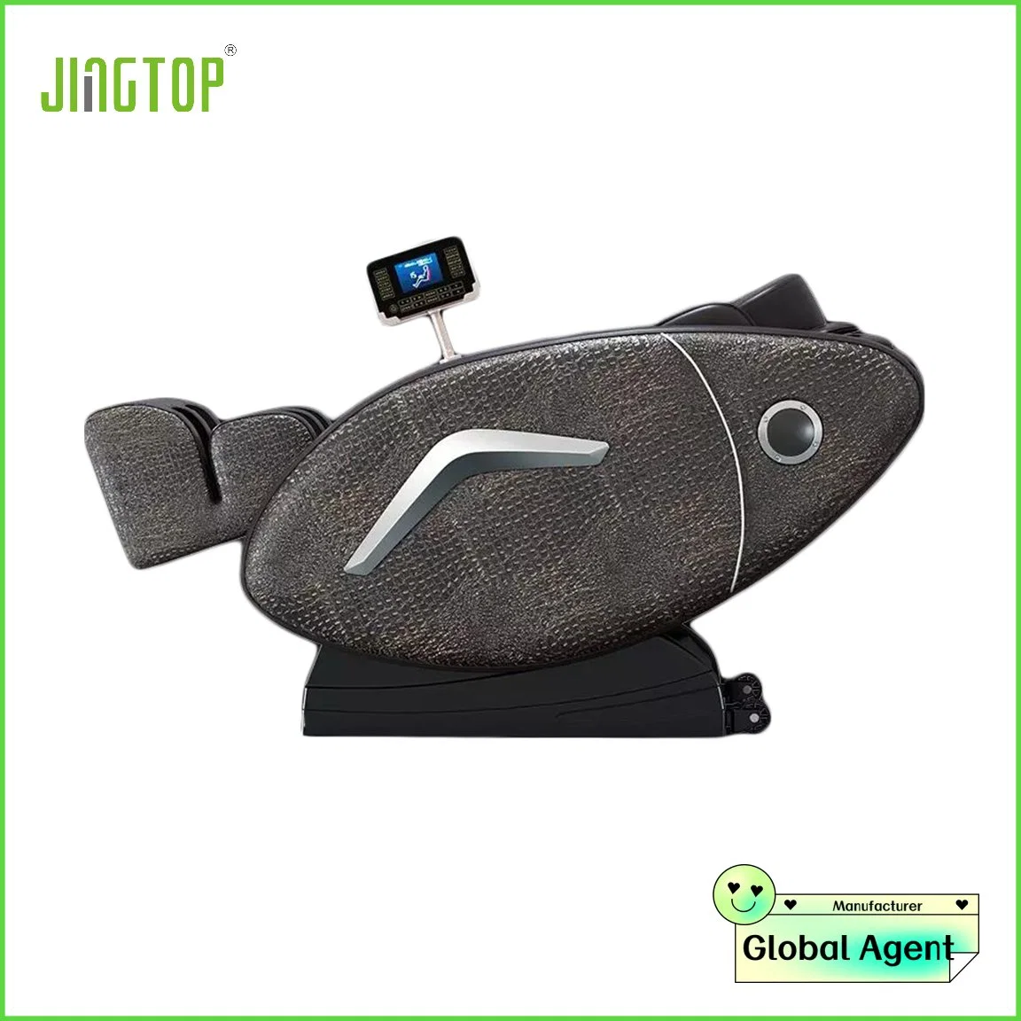 Jingtop Professional Customer Logo Robot Hands Wireless Remote Control Office Massage Chair