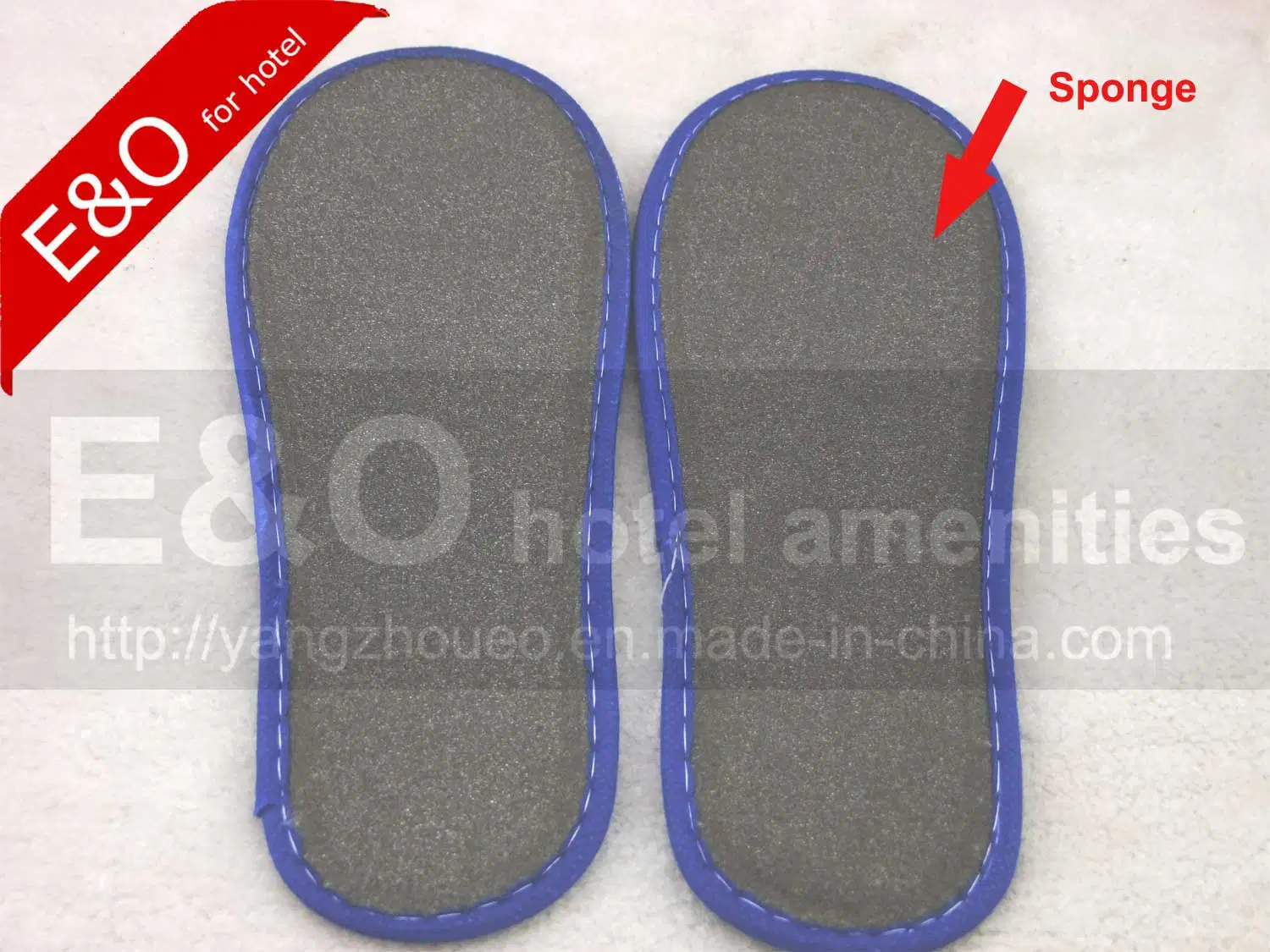 Cheap Disposable EVA Non-Woven Slippers with Sponge Sole