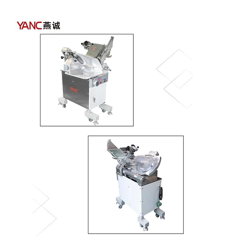 Cortadora de carne de cordero comercial de productos semi-automático máquina de procesamiento de la fabricación de maquinaria