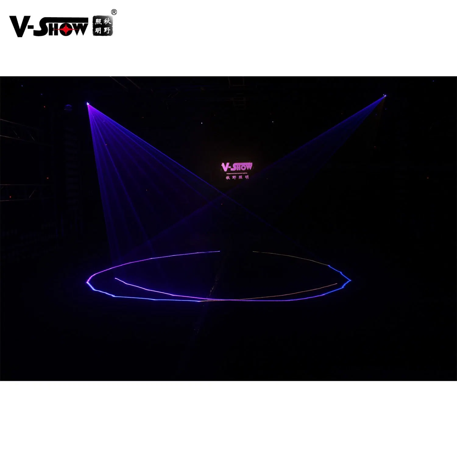 V-Show Mini 1W RGB Full Color DJ Laser for Party Laser Light Animation Projector Laser