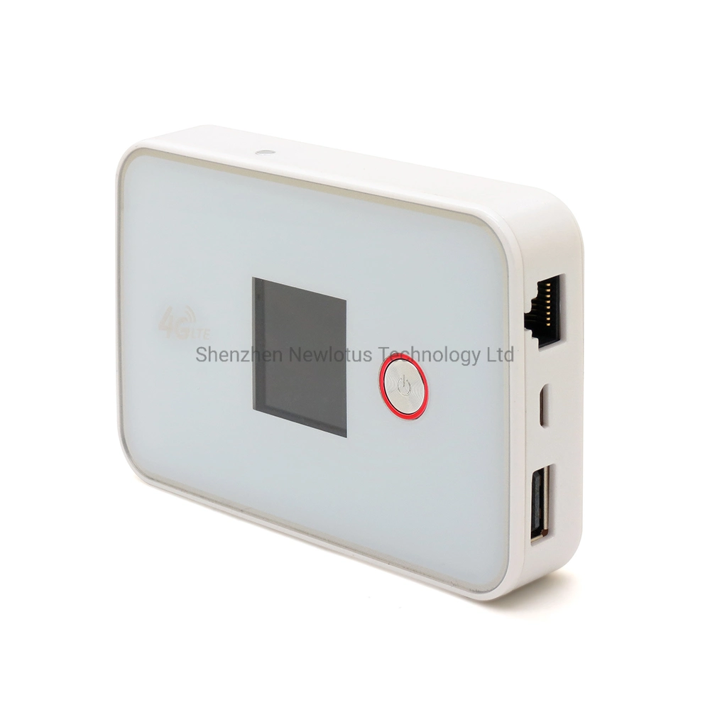 Mini Travel Global 3G 4G Lte Unlocked Portable Modem Mifis 300Mbps Mobile WiFi Router with SIM Card Slot RJ45 Port