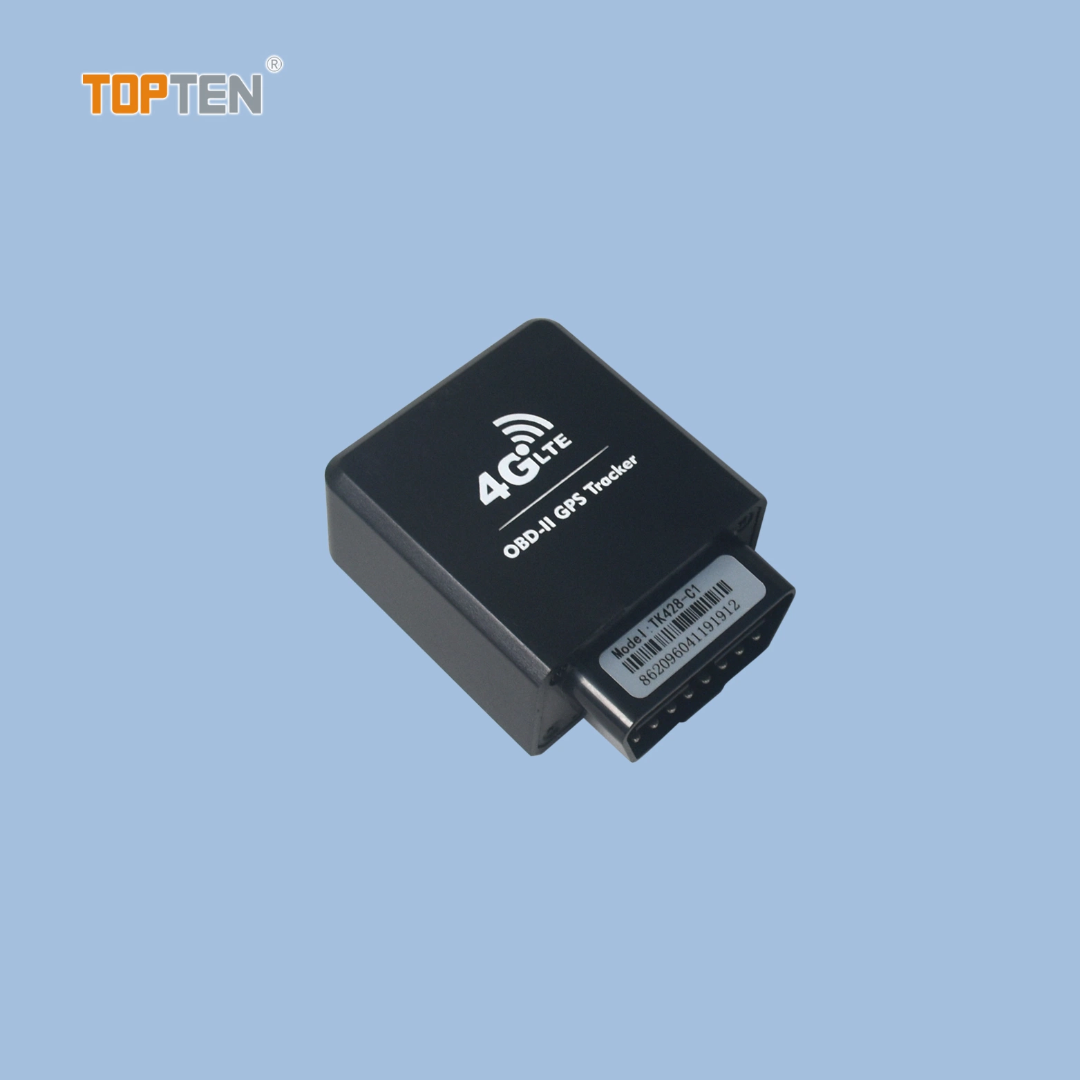 Topten Hot Sales OBD2 Plug and Play 4G LTE Tk428-Wy Versión CAT1 o M1 sistema de seguimiento de automóviles