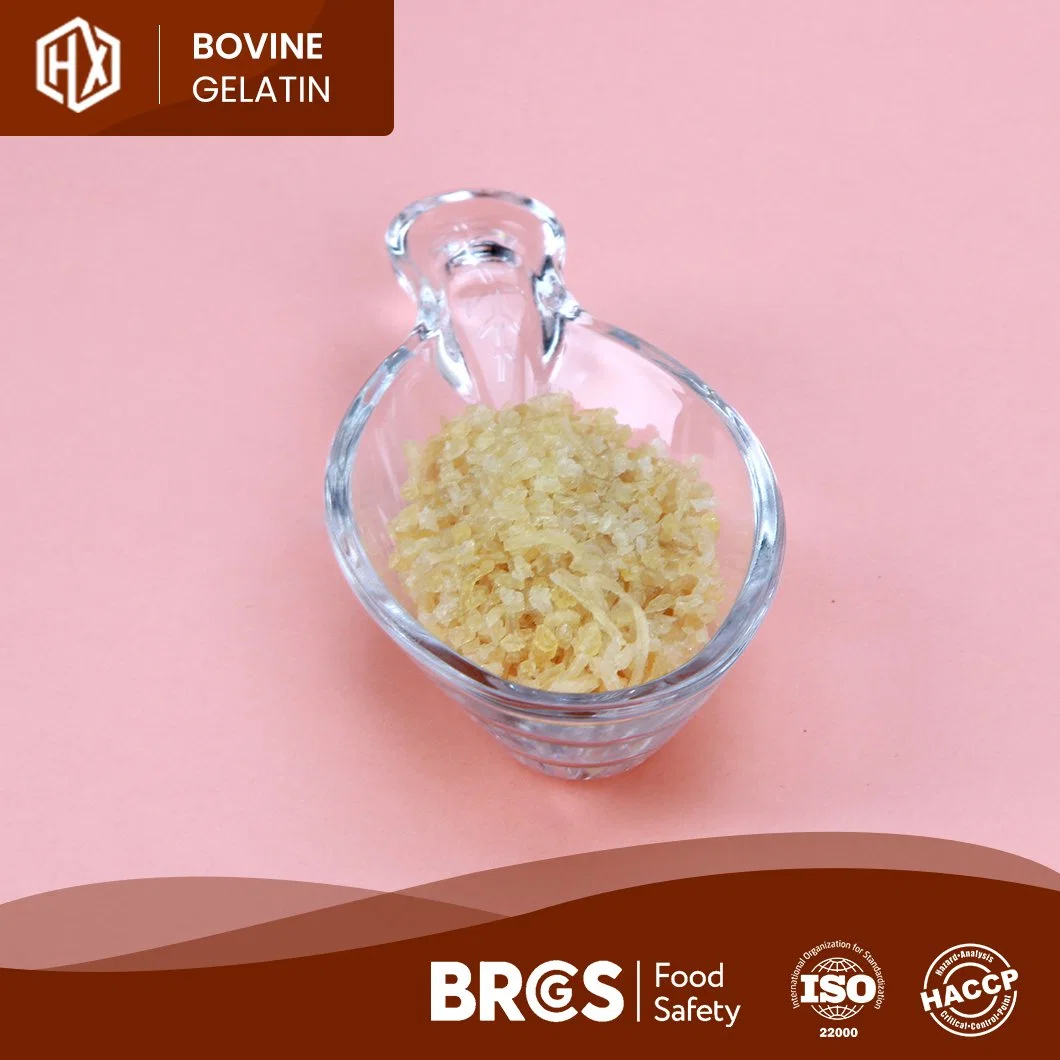 Haoxiang Wholesale/Supplier Custom Food Grade Bovine Skin Gelatin Powder High-Quality Pharma Bovine Skin Gelatin China Supplier Free Sample Bovine Skin Gelatin